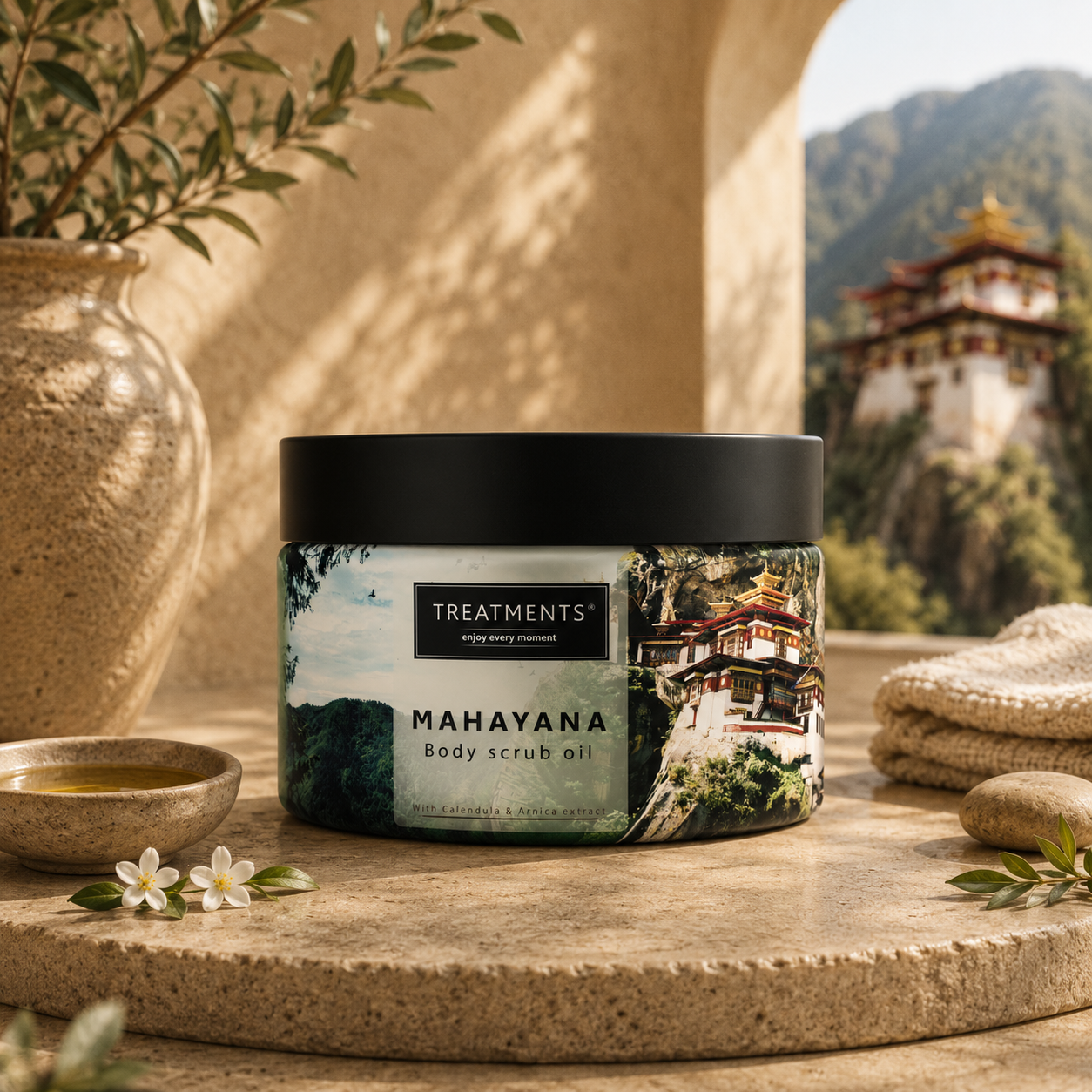Treatments® - Körperpeelingöl - Mahayana - 500 Gramm