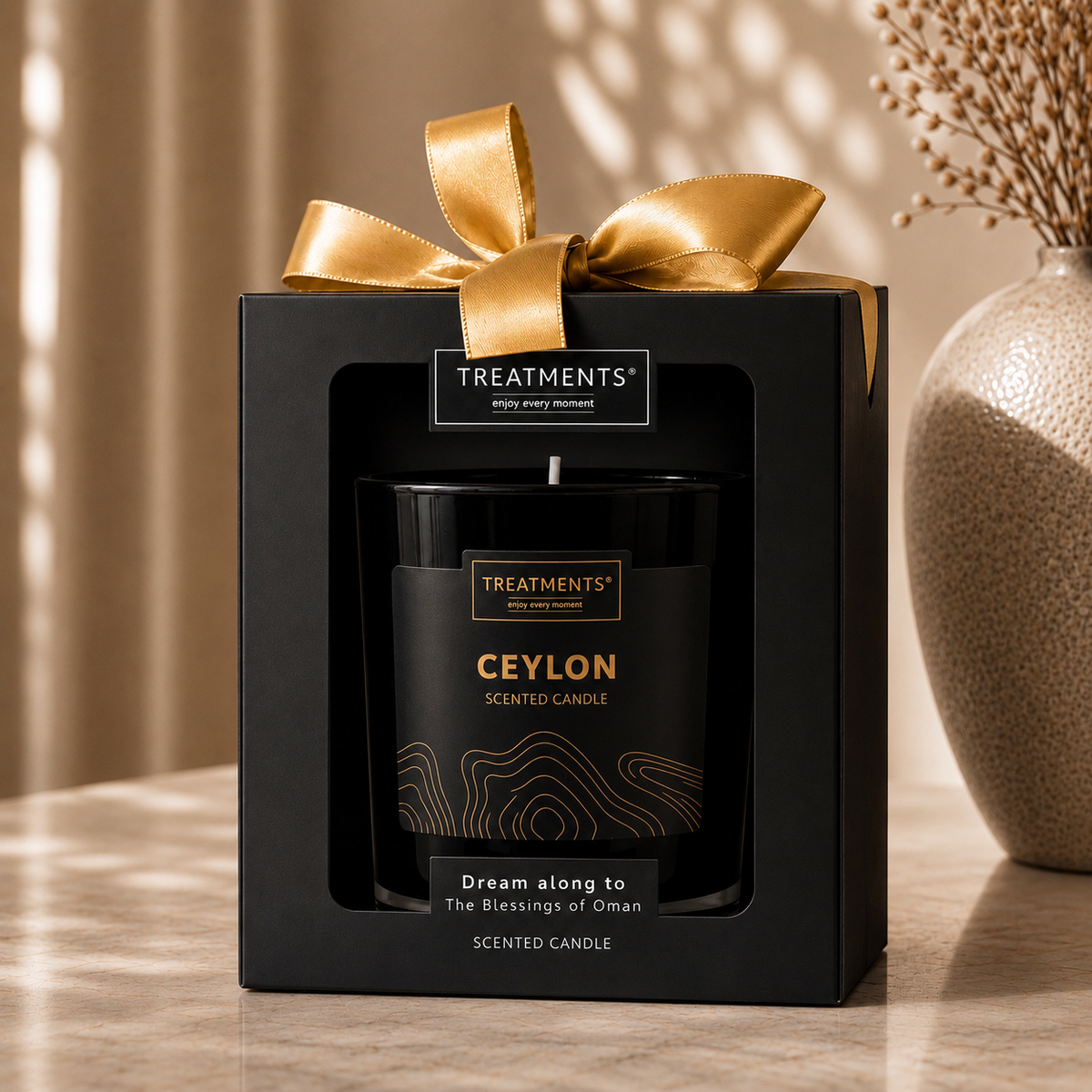 Treatments® - Set de regalo vela aromática - Ceylon - 380 gramos