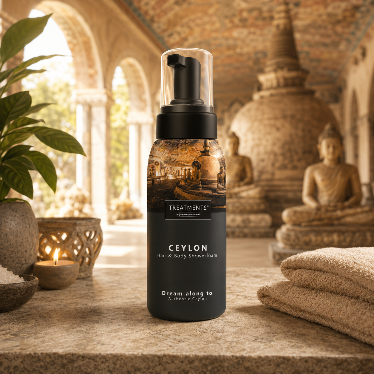 Treatments® - Hair &amp; Body Shower Foam - Ceylon - 250 ml
