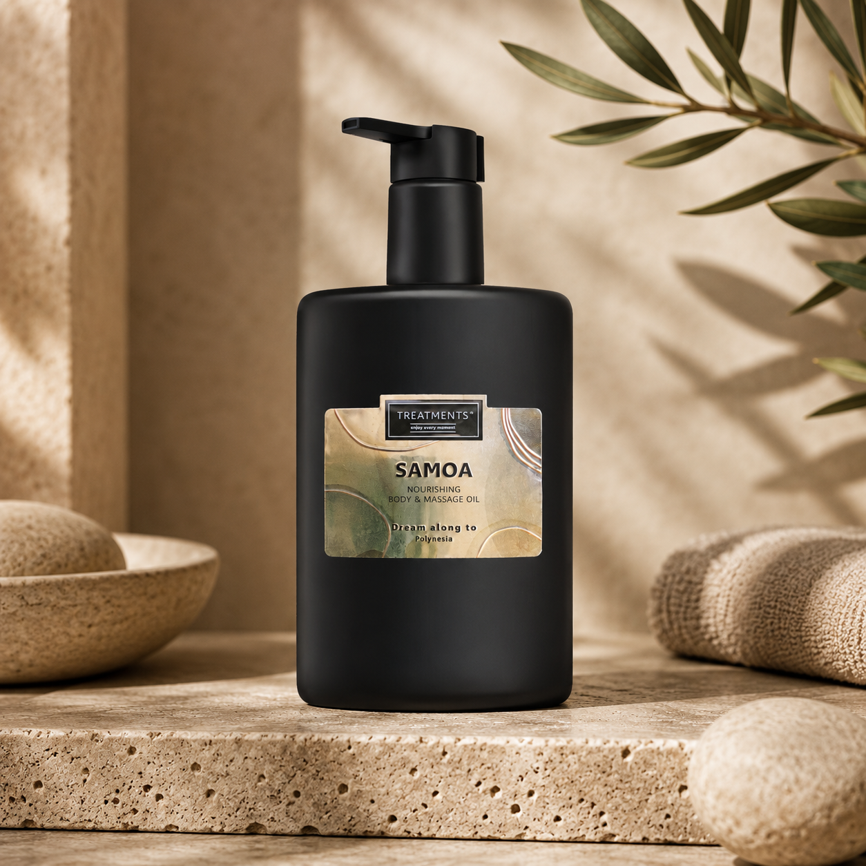 Treatments® - Pflegendes Körper- und Massageöl - Samoa - 200 ml