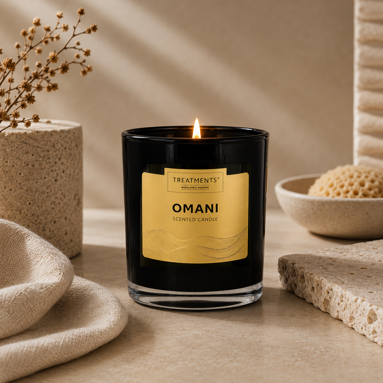 Treatments® - Giftbox Scented Candle - Omani - 380 grams