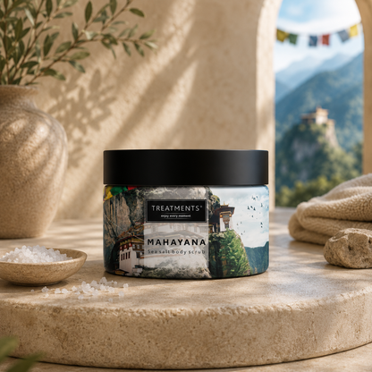 Treatments® - Meersalz-Körperpeeling - Mahayana - 400 Gramm 