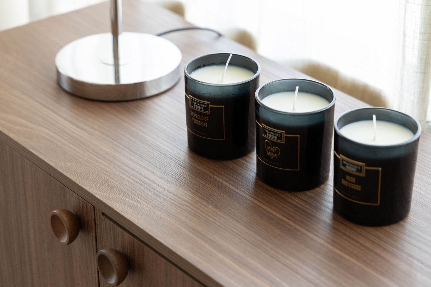 Treatments® - Scented Candle - Met Quote - Be proud of yourself! - 380 gram